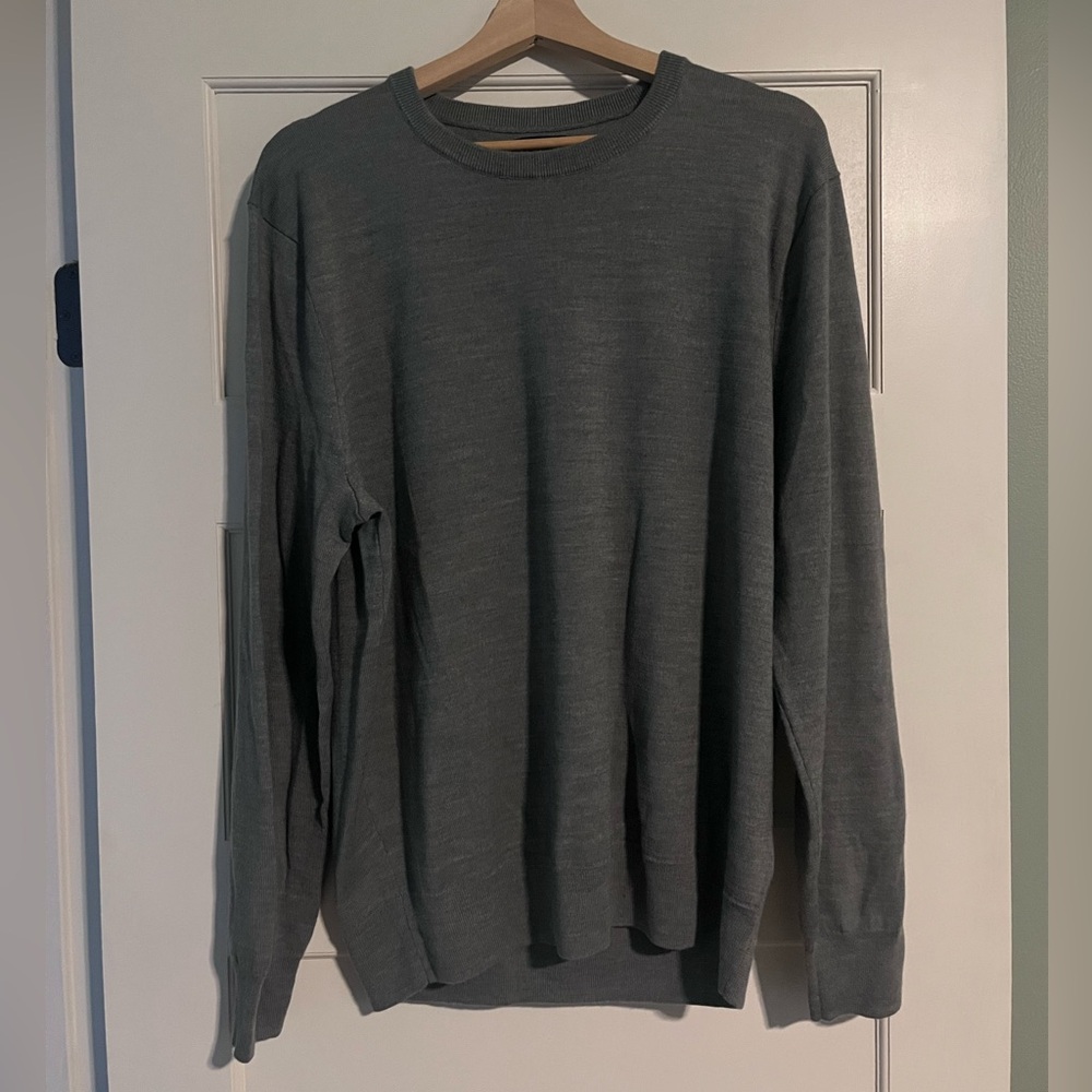 J.Crew Merino Wool sweater, grey, size XXL